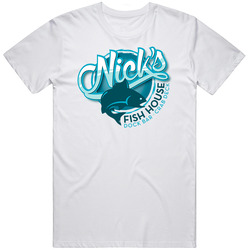 Nicks Fish House Popular Baltimore Restaurant Food T Shirt