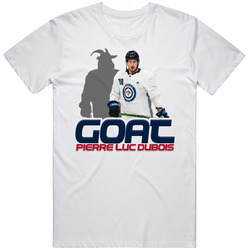 Pierre-luc Dubois Goat Greatest Of All Time Hockey Player Fan T Shirt