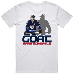 Mark Scheifele Goat Greatest Of All Time Hockey Player Fan T Shirt