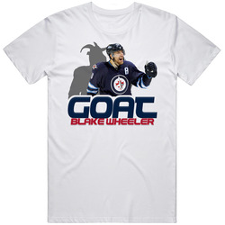 Blake Wheeler Goat Greatest Of All Time Hockey Player Fan T Shirt