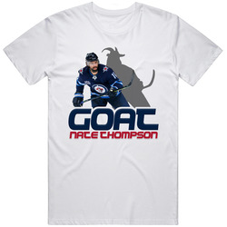 Nate Thompson Goat Greatest Of All Time Hockey Player Fan T Shirt