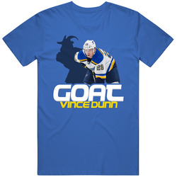 Vince Dunn Goat Greatest Of All Time Hockey Player Fan T Shirt