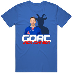 Jack Johnson Goat Greatest Of All Time Hockey Player Fan T Shirt
