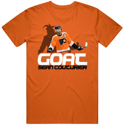 Sean Couturier Goat Greatest Of All Time Hockey Player Fan T Shirt