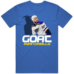 Ryan O'reilly Goat Greatest Of All Time Hockey Player Fan T Shirt