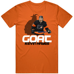 Kevin Hayes Goat Greatest Of All Time Hockey Player Fan T Shirt