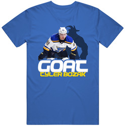 Tyler Bozak Goat Greatest Of All Time Hockey Player Fan T Shirt