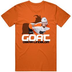 Oskar Lindblom Goat Greatest Of All Time Hockey Player Fan T Shirt