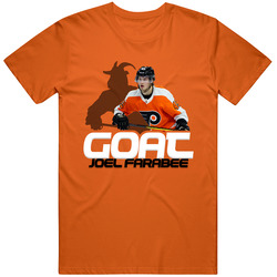Joel Farabee Goat Greatest Of All Time Hockey Player Fan T Shirt