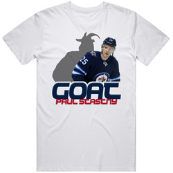 Paul Stastny Goat Greatest Of All Time Hockey Player Fan T Shirt