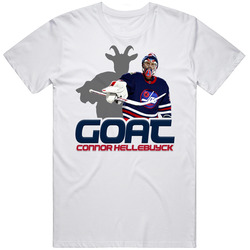 Connor Hellebuyck Goat Greatest Of All Time Hockey Player Fan T Shirt