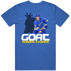 Robert Thomas Goat Greatest Of All Time Hockey Player Fan T Shirt