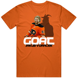 Jakub Voracek Goat Greatest Of All Time Hockey Player Fan T Shirt