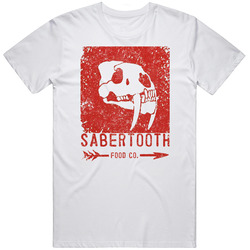 Sabertooth Grunge El Paso Restaurant T Shirt