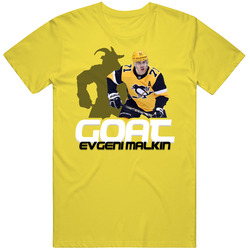 Evgeni Malkin Goat Greatest Of All Time Hockey Player Fan T Shirt