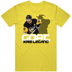 Kris Letang Goat Greatest Of All Time Hockey Player Fan T Shirt