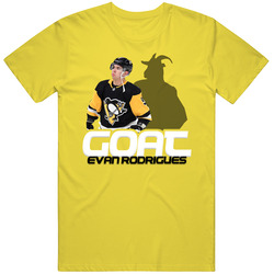 Evan Rodrigues Goat Greatest Of All Time Hockey Player Fan T Shirt