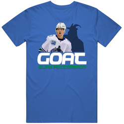 Elias Pettersson Goat Greatest Of All Time Hockey Player Fan T Shirt