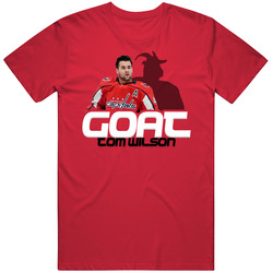Tom Wilson Goat Greatest Of All Time Hockey Player Fan T Shirt