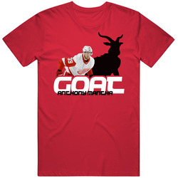 Anthony Mantha Hockey Fan Goat T Shirt