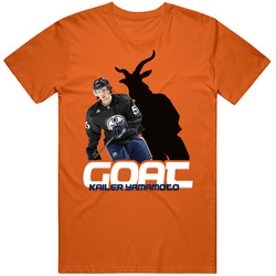 Kailer Yamamoto Hockey Fan Goat T Shirt