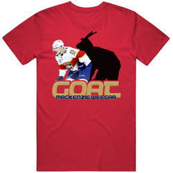 Mackenzie Weegar Hockey Fan Goat T Shirt