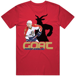 Aaron Ekblad Hockey Fan Goat T Shirt