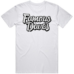 Famous Dave's Restaurant El Paso Grunge T Shirt