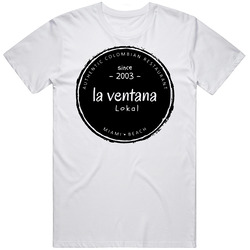 La Ventana Miami South Beach Restaurant Logo T Shirt