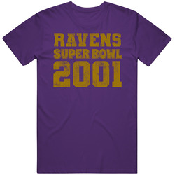 Baltimore Football Champions January 28 2001 T Shirt
