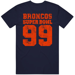 Denver Football Champions January 31 1999 T Shirt