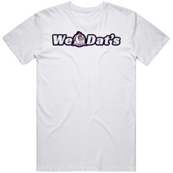 We Dat's Chicken & Shrimp New Orleans Restaurant Logo T Shirt