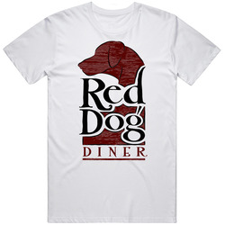 Red Dog Diner New Orleans Restaurant Logo T Shirt