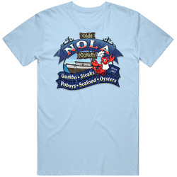 Olde Nola Cookery New Orleans Restaurant Logo T Shirt