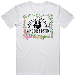Orleans Grapevine Wine Bar And Bistro New Orleans Restaurant Logo T Sh