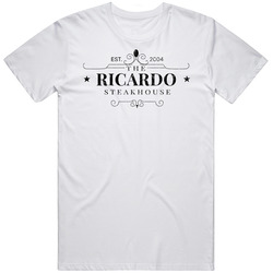 The Ricardo Steakhouse The Bronx Ny Restaurant Logo T Shirt