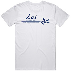Loi Estiatorio The Bronx Ny Restaurant Logo T Shirt