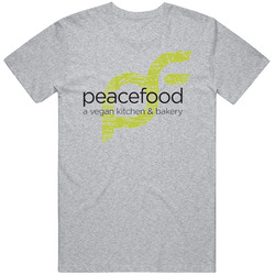 Peacefood Vegan The Bronx Ny Restaurant Logo T Shirt