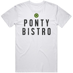 Ponty Bistro The Bronx Ny Restaurant Logo T Shirt