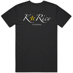 K Rico Steakhouse The Bronx Ny Restaurant Logo T Shirt