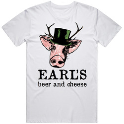 Earl's Beer And Cheese The Bronx Ny Restaurant Logo T Shirt