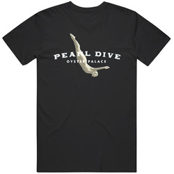 Pearl Dive Oyster Palace Popular Washington Restaurant T Shirt
