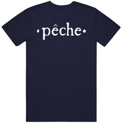 Peche Seafood Grill New Orleans Restaurant Logo T Shirt