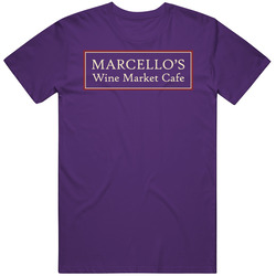 Marcello's Wine Market Cafe New Orleans Restaurant Logo T Shirt