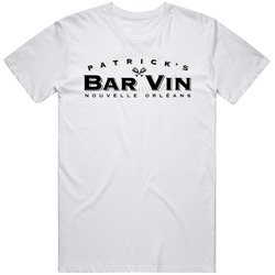 Patrick's Bar Vin New Orleans Restaurant Logo T Shirt