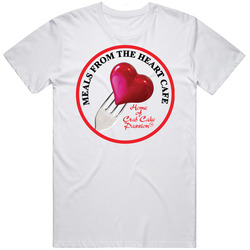 Meals From The Heart Cafe New Orleans Restaurant Logo T Shirt