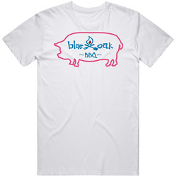 Blue Oak Bbq New Orleans Restaurant Logo T Shirt