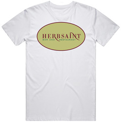 Herbsaint Bar And Restaurant New Orleans Restaurant Logo T Shirt