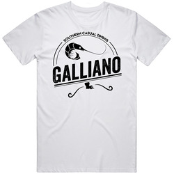 Galliano New Orleans Restaurant Logo T Shirt