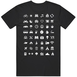 Travel Tourism Tourist Icon Language Translation T Shirt